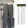 Męskie spodnie wiosna letnia kostka mężczyźni szczupli robota jogging społeczny kombinezon formalny spodnie męskie marka khaki czarna Korea plus size 40 42