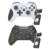 Contrôleurs de jeu Contrôleur de console sans fil 2.4G Double manette de jeu de vibration Prise intégrée de 3,5 mm sans latence 600 mA pour Xbox One X/S