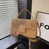 30% OFF Designer Novo Nicho Bolsa de retalhos de coleta personalizada com textura simples e de ponta