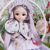 BJD Doll and Clothes plusieurs articulations amovibles 30cm 16 3d Eyes Doll Girl Hobe Up Birthday Gift Toy 231227