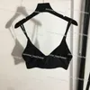 Chaleco deportivo de Yoga con cuello Halter para mujer, pantalones de Yoga elásticos, traje con cuello de pico, sujetador de realce, gimnasio, ejercicio, Fitness, traje de Yoga