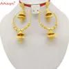 Adixyn India Hohlschung Bollywood Ethnische Ohrringe für Frauen Goldfarbe/Kupferhandbuch Juwelier Religiöse Aktivitäten N032910 231227