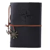 Läder journal anteckningsbok avbokning av anteckningsböcker personlig dagbok återfyllbar skrivplanerare för flickor pojkar män kvinnor