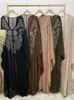 Etnik Giyim Ramazan Kimono Abaya Dubai Türkiye Müslüman İslam Suudi Arabistan Maxi Elbise Kebaya Robe Afrika Elbiseleri Kadınlar İçin Kaftan Djellaba