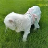 Disfraces de gato 2023 hermoso con cinta transpirable bordado perro princesa vestido antiguo cachorro falda delgada mascota ropa hanfu