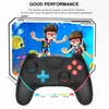 Contrôleurs de jeu Contrôleur vidéo Double moteurs Gyro Manette de jeu sans fil Compatible Bluetooth 5 0 Console de joystick programmable