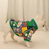 Cartoon Spring Autumn Dog Sweater Pug Corgi Ropa de ropa mascota Bulldog Bulldog Fat Fatfits Ropa francesa 231227