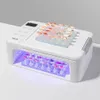 UV -LED -lampor för tryck på nageltorkaren Fast Dry LED -nageldisk lampan som är hopfällbar för att härda all gel nagellack Manicure Polish 231227