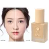 38g Kok Light Air Liquid Foundation 컨실러 보습베이스 격리 크림 방수 오일 제어 얼굴 베어 메이크업 BB 크림 231227