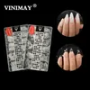 Vinimay 500st Fake Nails No-Trace French Full/Half Nail Tips False Acrylic Nail Tips UV Gel Manicure Fake Nail Tips 231227