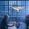 Hanglampen Nordic Lamp Restaurant Licht Italiaanse ontwerper Creatieve persoonlijkheid Woonkamer Slaapkamer Studie Kroonluchter Home Decor Led