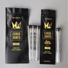 West Coast Cure 3PCS 1PCS JOINTS DURCI SAC TUBES EN PLASTIQUE Emballage 2021 Moonrock Preroll Tube pré-roulé Packagingy Aexao Gqrno