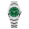 Luxury Automatisk 41mm Arabisk siffra Dial All rostfritt stål Designer Mekaniska klockor Super Bright Sapphire Glass Watch Movement Watch Men's Watch AAA Watch Box