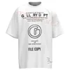 T-Shirts 2023 Galerien grafische T-Shirts Depts T-Shirts Casual Man Womens Tees handbemalte Tintenspritzer Graffiti-Buchstaben lose kurzärmelige Runde