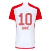 Camiseta de fútbol Bayern Munich LEWANDOWSKI SANE 2021 2022 chandal Camiseta de fútbol COMAN MULLER GNABRY DAVIES Hombre + Uniformes de kit para niños MUNCHEN cuarto cua 21 22