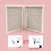 1200 Fans gefälschte Wimpern xxl Mega Tablett Matte Ultra dunkel vorgefertigte Lautstärke Lüfter Pointy Base Promade Fans Wimpern Erweiterungen Make -up -Tools 231227