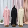 エスニック服ドバイアバヤイスラム教徒ドレスヒジャット女性バングラデシュイブニングモロッコカフタントルコパキスタンビッグサイズイスラム