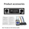 New（Factory Direct Sales）Car Mp3 Bluetoothプレーヤー5513レトロステレオマルチメディアラジオオーディオコールハンズフリーAUX/USB/SDカード1DIN