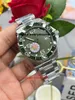 ZF Factory Comcast Men's Watches 41mm L888.2 Movement Automatic Mechanical Watch Sapphire Waterproof Green Dial Ceramic Wristwatches-30