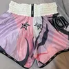 Herren-Shorts, Original Muay Thai, professionelle, hochelastische, schnelltrocknende, atmungsaktive Sanda-Kampfhose, gemischt