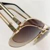 Ny modedesign Square Solglasögon 1223S Metal Frame Simple and Popular Style Versatile Outdoor UV400 Protection Eyewear