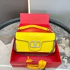 Tasche Kleine Unterarm Eine VLTN Dame Handheld Kette Vielseitige Loco Rindsleder Taschen Schulter Crossbody Designer Quadratische Süße QAHBGUIR