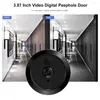 Timbres de puerta Video Visor de puerta digital Magic Eye Visor electrónico Po Grabación 1400mAh Batería de litio incorporada Cámara 1080P