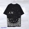 F54M T-shirts masculins Designers pour hommes T-shirts Fashion Man Shirt Starry Sky Lettre de qualité supérieure Femmes Tees