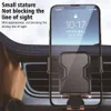 Ny 2023 Ny Gravity Car Phone Holder Air Vent Hook Phone Mount 360-graders rotation Smarttelefonhållare för bil en handplacering