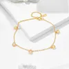 Urok Bracelets Agete * Ta sama pierwsza biżuteria Light Luksus S925 Srebrna zielona bransoletka z oliwek