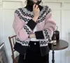 Women's Knits Autumn And Winter Niche Sweater Cardigan Women Korean High-end Feeling Lazy Jacket