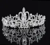 birdal kronen Nieuwe Hoofdbanden Haarbanden Hoofddeksels Bruids Bruiloft Sieraden Accessoires Zilveren Kristallen Strass Parels HT062368490