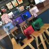 2023 New Fashion Matte Pvc Jelly Bag Trend Color Diamond Rivet Hand Bill Shoulder Oblique Span Bag T231227