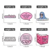 Mean Girls-Alfileres esmaltados, broches personalizados que no te puedes sentar con nosotros, insignias de solapa, Campus de dibujos animados, película juvenil, regalo de joyería para amigos BJ