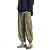 Japońskie spodnie odzieżowe retro dla mężczyzn jesienią i zimą, luźne legginsy dla sportu i wypoczynku, amerykańska modna marka High Street