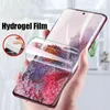 Protecteur d'écran de film d'hydrogel souple pour les séries iPhone 15 Amélioration du film de protecteur d'écran iPhone flexible non pauvreté (pas de verre)