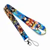 Japanse Anime Designer Film Lanyard Sleutelhanger ID Creditcard Cover Pass Mobiele Telefoon Charm Badge Houder Sleutelhouder Accessoires5219771