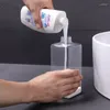 Flüssigseifenspender Badezimmerpresse Soild Body Lotion Wash Transparent 600 ml Hand S Kosmetikflasche