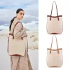 Diseñador de lujo para mujer Bolsa de compras de lona grande Moda Tote Bolso de cuero Cesta Embrague Bolsas de playa Fin de semana Cross Body para hombre Bolsas de hombro