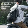 Rockbros Motorcycle Helme рюкзак с большими возможностями для проездных сумок, отражающие женские мужские аксессуары, 231227
