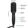 Hair Alisadores Combes Pro LCD Aquecimento Ionico Elétrico Estilos de cabelo Anti estático Endireito de cerâmica Combra 231227