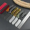 Nuovo KS7850 Lancio 14 Coltello pieghevole tattico AUTO D2 Nero / Bianco Stone Wash Tanto Lama Escursione di campeggio esterna Coltelli tascabili EDC con scatola al minuto