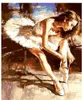 Oil Paint DIY Painting By Numbers Adult Hand Painted Kits PaintBallet dancers 16 x20 235j8254394