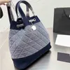 Diamant Reise Vintage Brief Designer Männer Klassische Gewaschene Handtasche Denim Sport Casual Rucksack Tasche Frauen