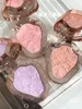 Flower Knows Embossed Blush Face Makeup Matte Shimmer Pigment Waterproof Natural Nude Makeup Brightening Cheek 231227