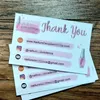 Personalised logo business cards thank you cards compliment slips instruction care cards243a