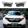 Für Honda CR-V CRV LED Scheinwerfer 17-20 Auto Zubehör DRL Tagfahrlicht Streamer Blinker Anzeige Vordere lampe