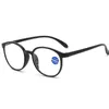 Lunettes de soleil mode lunettes de lecture rondes pour femmes hommes anti bleu clair violet noir rouge loupe presbyte 1.0- 4.0 dioptrie