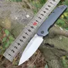 Coltello pieghevole tascabile Iridium Lama D2 T6061 Manici in alluminio Strumenti di sopravvivenza per difesa tattica esterna affilati