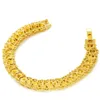 2023 Натуральный браслет из 24-каратного золота для женщин, цепочка на цепочке 18 см, 19 см, браслеты с звеньями, ювелирные изделия, подарки 231226